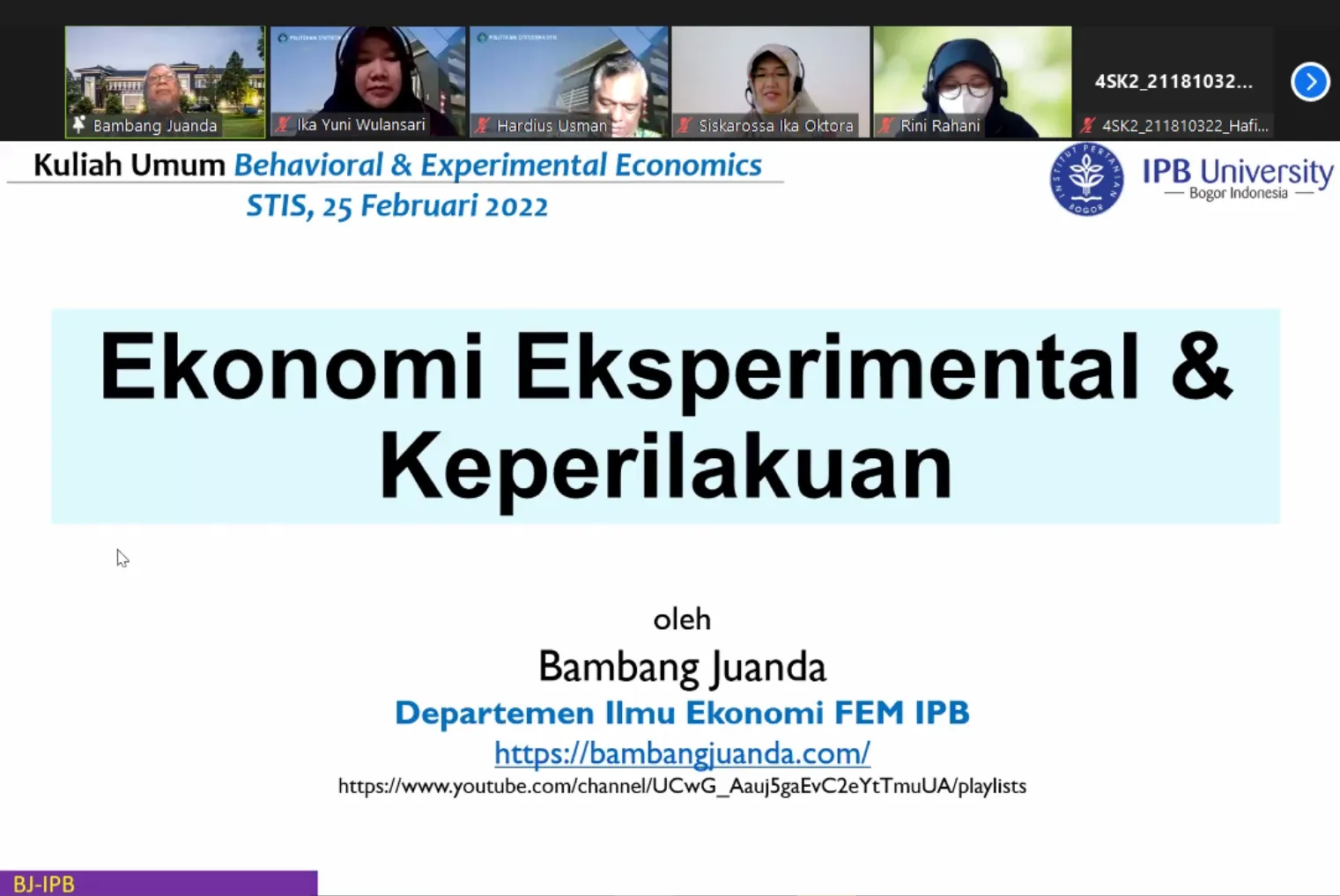 Kulum Ekonomi Eksperimental dan Keperilakuan