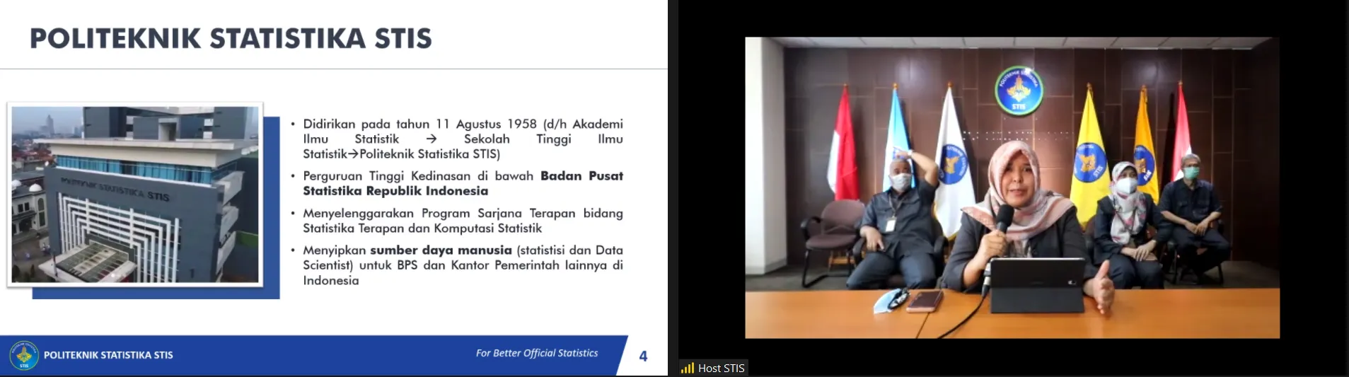 Penyambutan Mahasiswa Baru Tahun Akademik 2021/2022