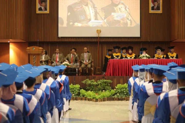 57th Graduation Ceremony of Diploma IV Study Program Class XXII and Diploma III Study Program Class XL in 2019