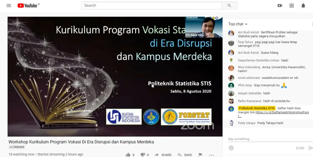 Workshop Kurikulum Program Vokasi di Era Disrupsi dan Kampus Merdeka serta Sertifikasi Profesi