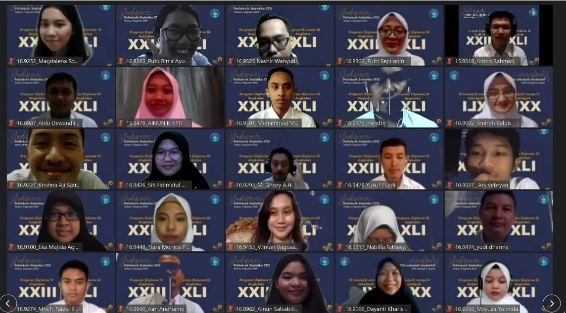 Yudisium Mahasiwa Program Diploma III angkatan XLI dan Program Diploma IV angkatan XXIII
